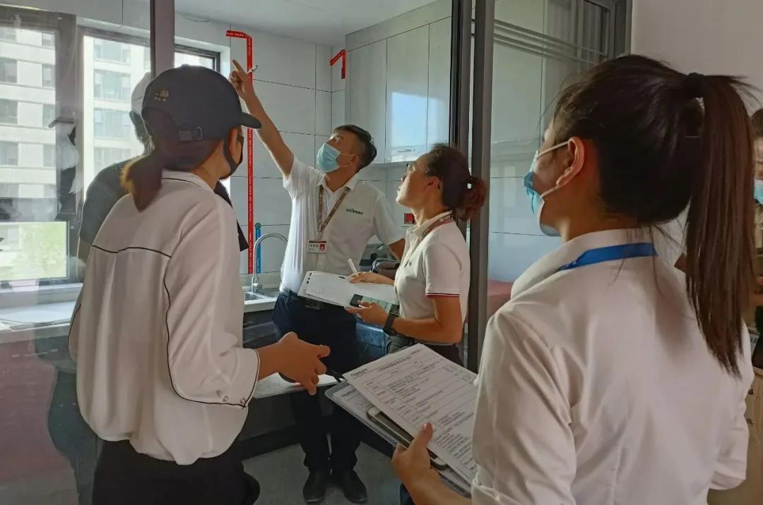 昌禾裝飾【中海悅府】工地聯(lián)檢丨鏡頭紀實，讓每個工地都禁得住考驗！