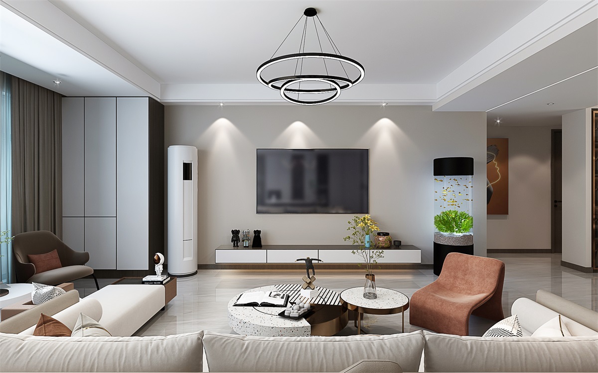 中海河山郡 133平米現(xiàn)代簡約風格效果圖 中海河山郡 133平米現(xiàn)代簡約風格效果圖