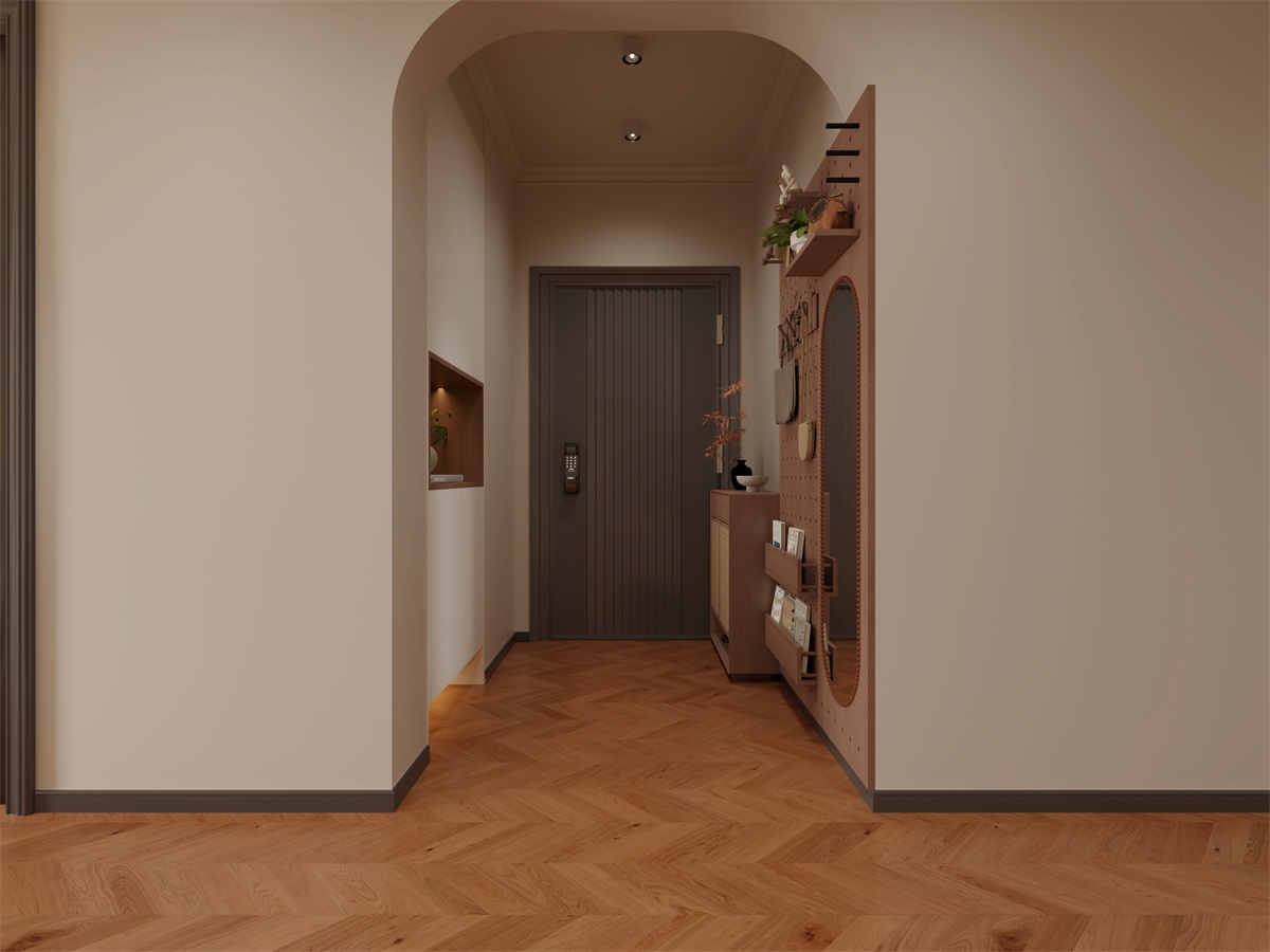 閱海萬家110㎡ | 奇葩戶型爆改中古風(fēng)治愈美家！推門第一眼就驚艷！