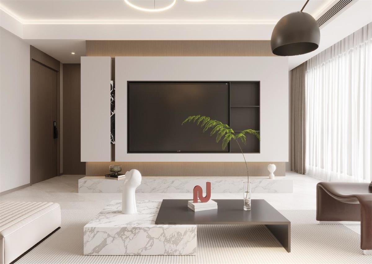 萬科錦曜143㎡ | 中性色調(diào)的自然風(fēng)之家，慢生活的氛圍徹底治愈我了！