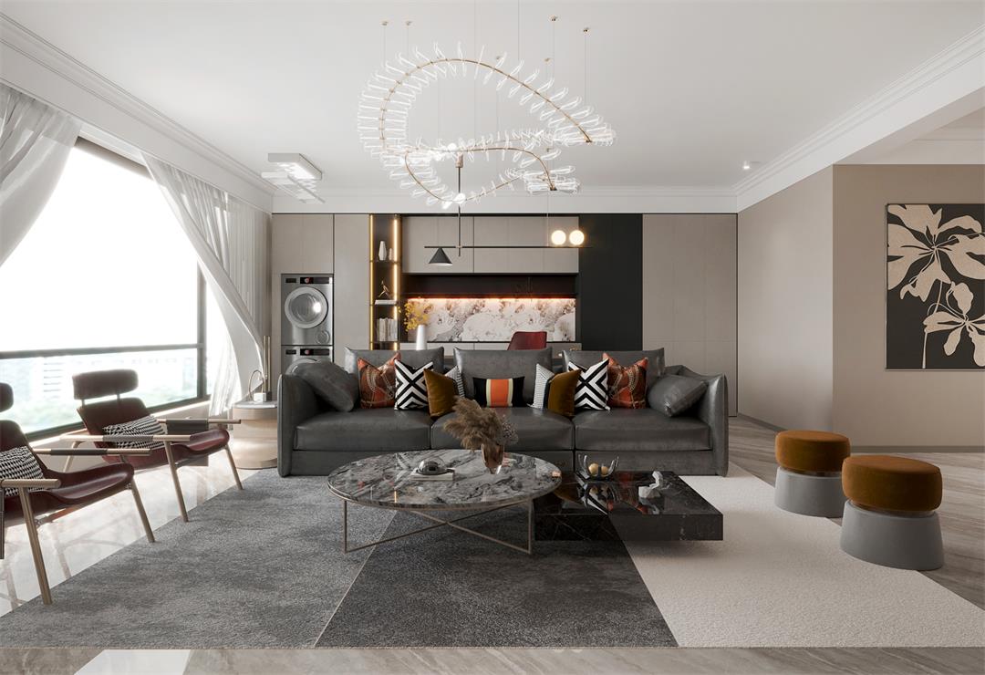 民生北府133㎡ | 沒跟風(fēng)！自己做主裝了現(xiàn)代風(fēng)的家，實用又耐看！