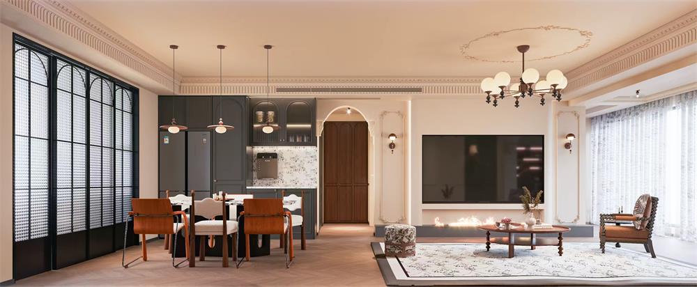 中梁印168㎡ | 絕美法式復(fù)古風(fēng)！二人一貓裝滿日常的松弛與浪漫~