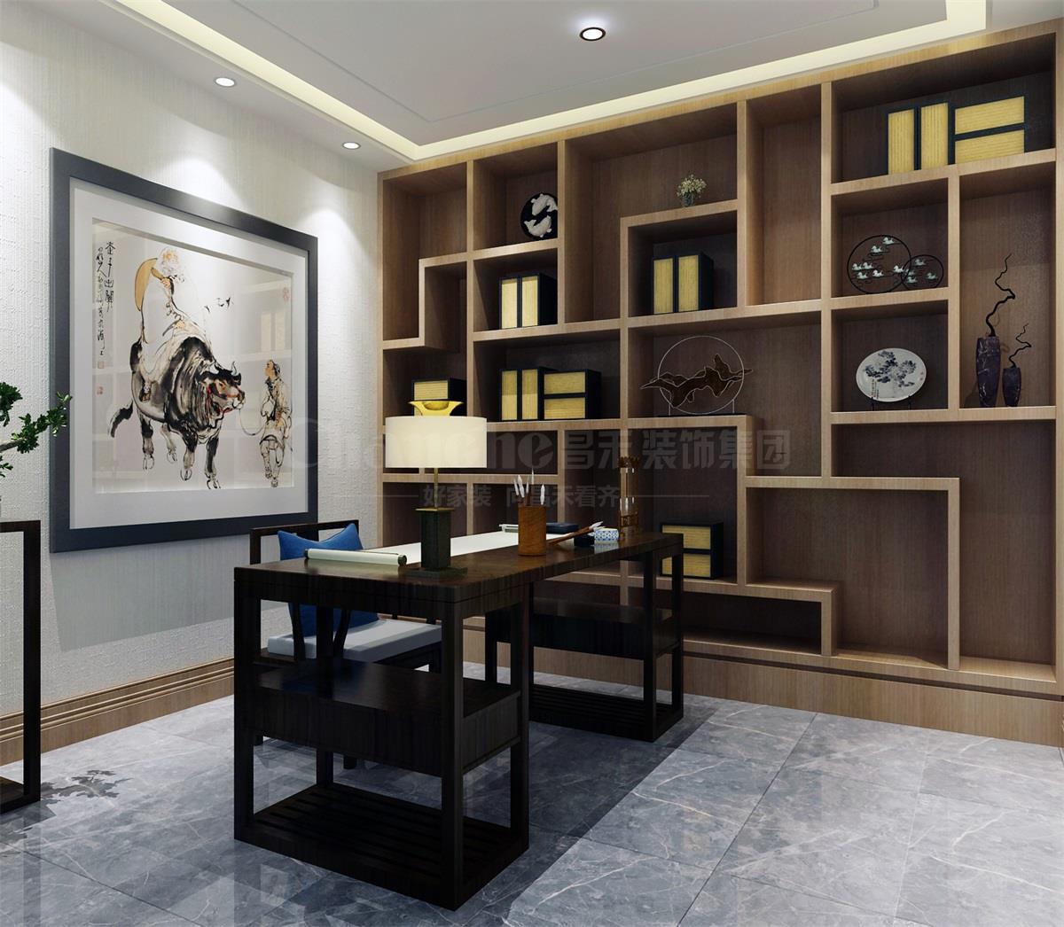 書房和接待茶室散發(fā)著淡淡的茶香，只需心境空靈，少幾分濃墨重彩，多幾分雅致清寧，并在此感悟生命的智慧。