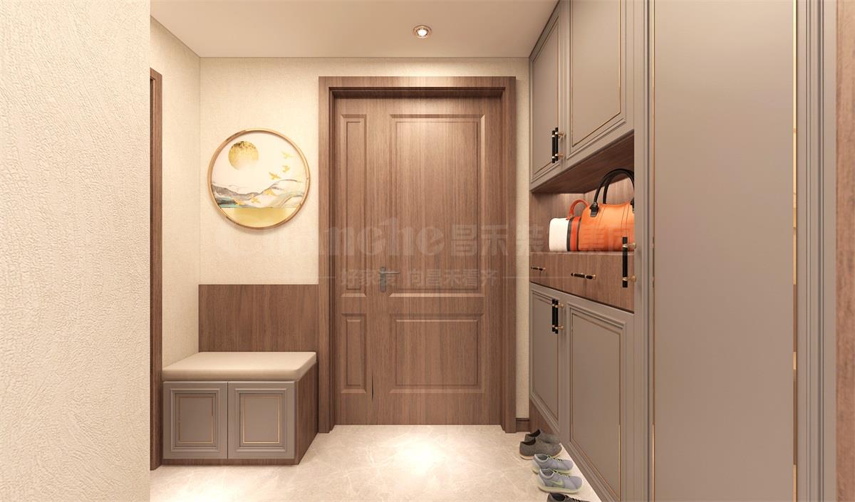 璽云臺(tái)140平米現(xiàn)代簡約裝修效果圖 